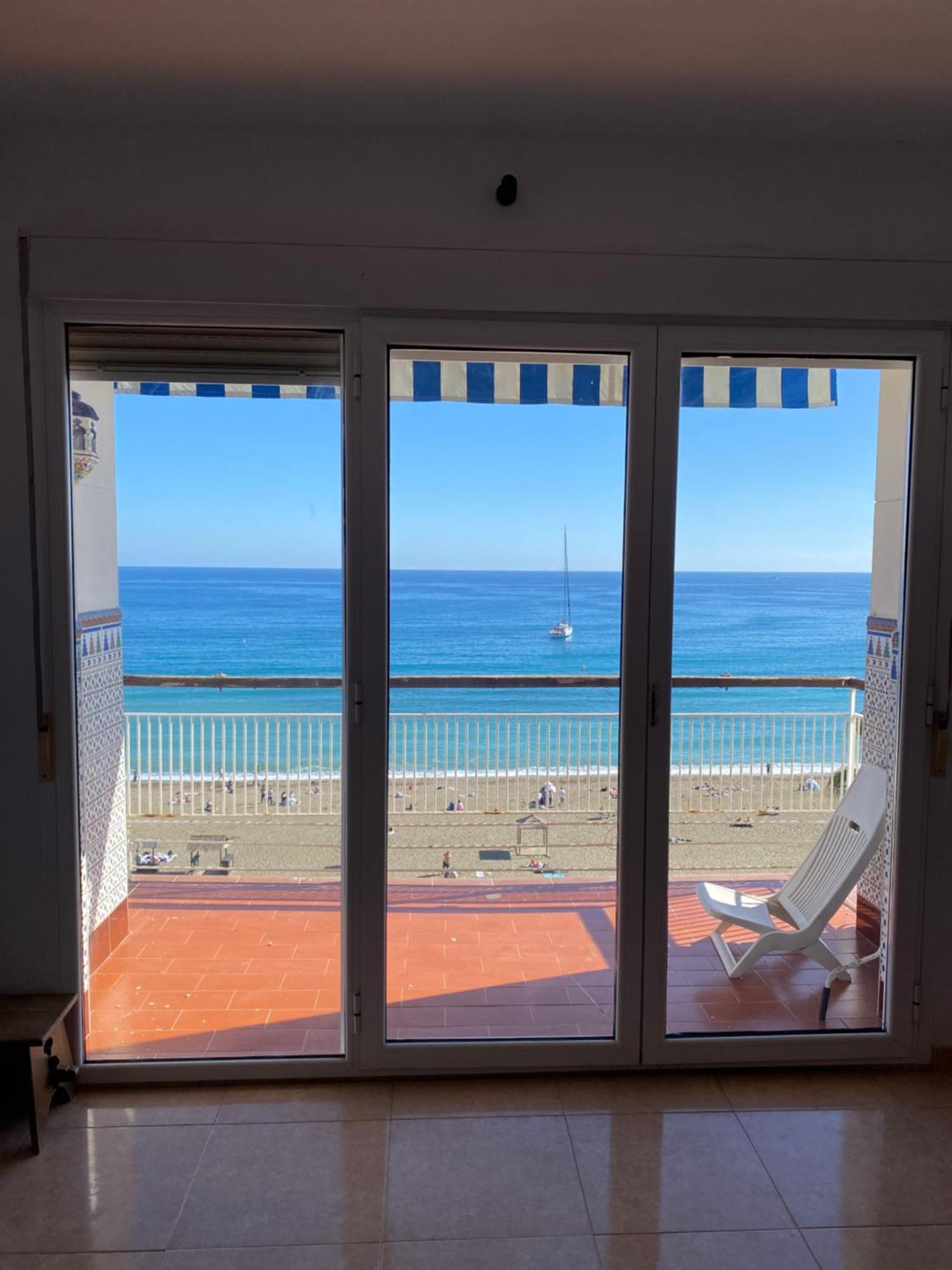 Apartamento Con Terraza Vista Al Mar Malagueta มาลากา ภายนอก รูปภาพ