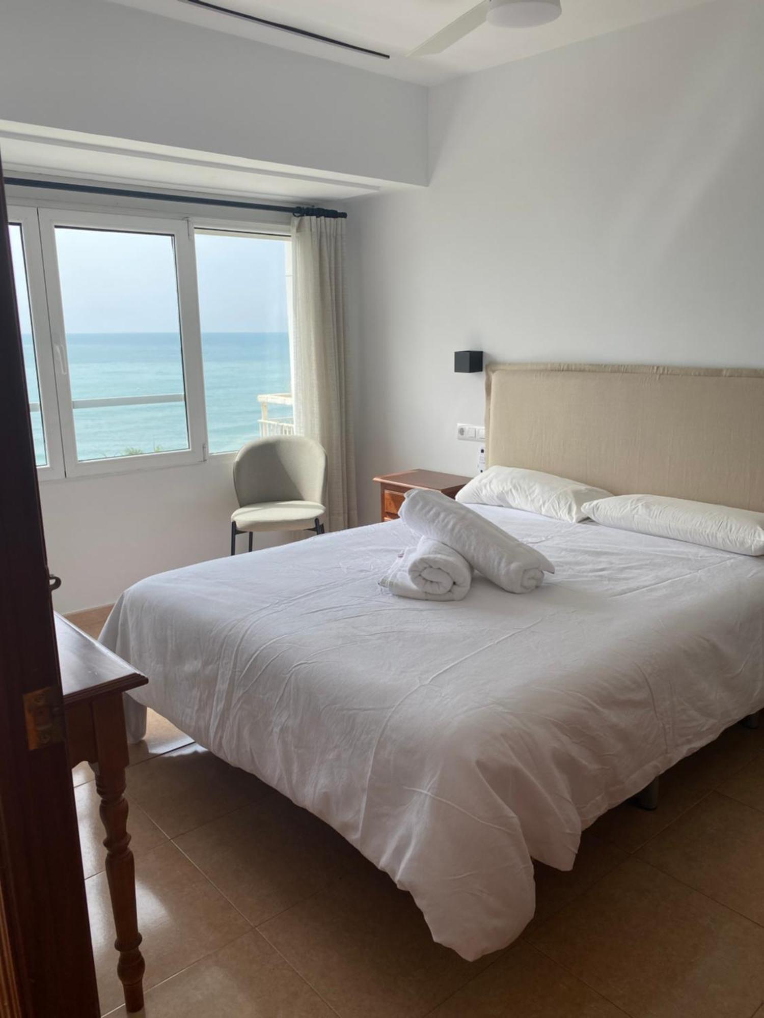Apartamento Con Terraza Vista Al Mar Malagueta มาลากา ภายนอก รูปภาพ