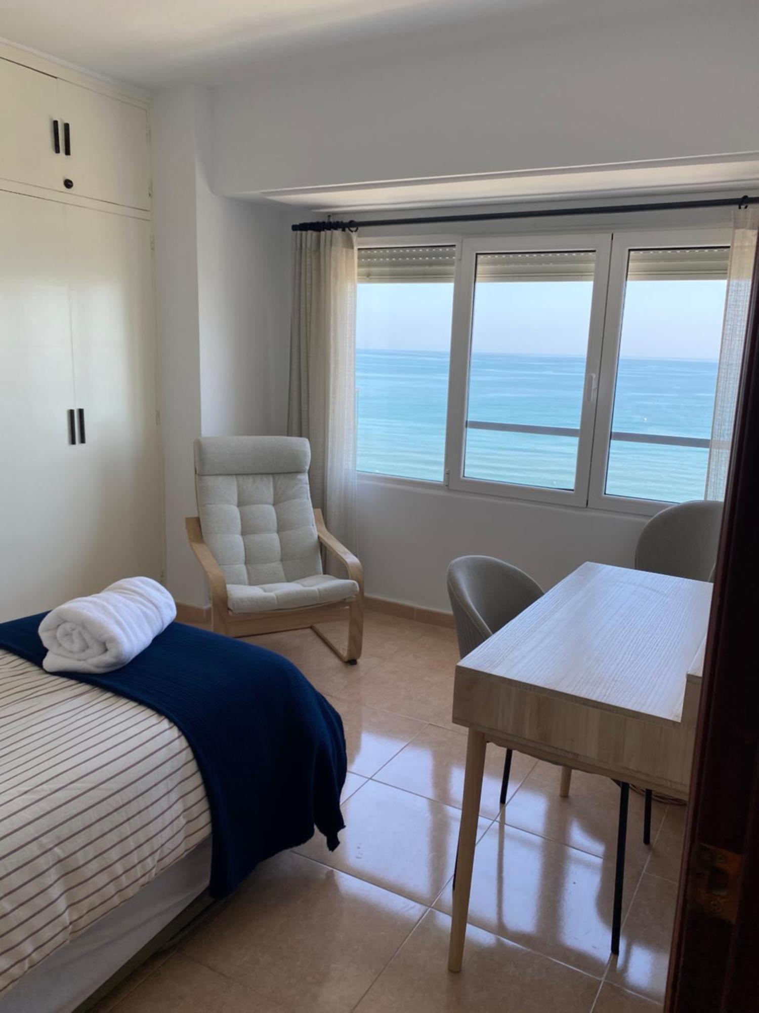 Apartamento Con Terraza Vista Al Mar Malagueta มาลากา ภายนอก รูปภาพ